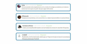 Buzz Marketing y Cashback: Algunos de los comentarios que las personas dejaban de manera online sobre el producto de la marca