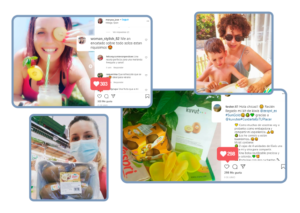 Los consumidores contaron en sus redes sociales sobre su experiencia con Zespri