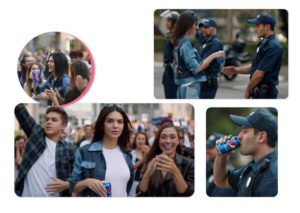 Campaña mundial de Pepsi con la mega influencer Kendall Jenner