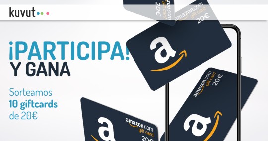 Completa esta encuesta y gana una gift card de 20€