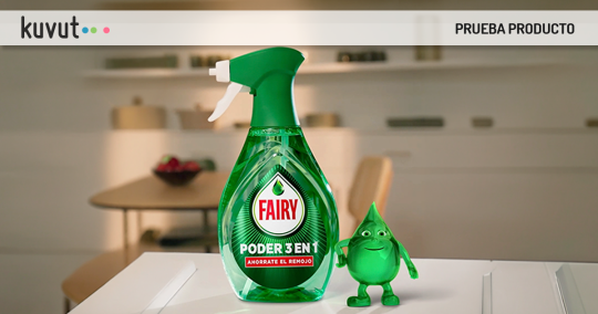 Fairy Spray, te ahorras el remojo con un flus flus Fairy Spray, te ahorras el remojo con un flus flus